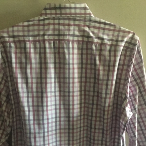Banana Republic Long Sleeve Pattern Dress Shirt - Picture 4 of 4